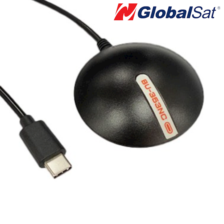 Globalsat BU-353NC GPS receiver with USB-C interface 